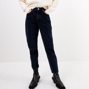 ZARA Black Mom Jeans